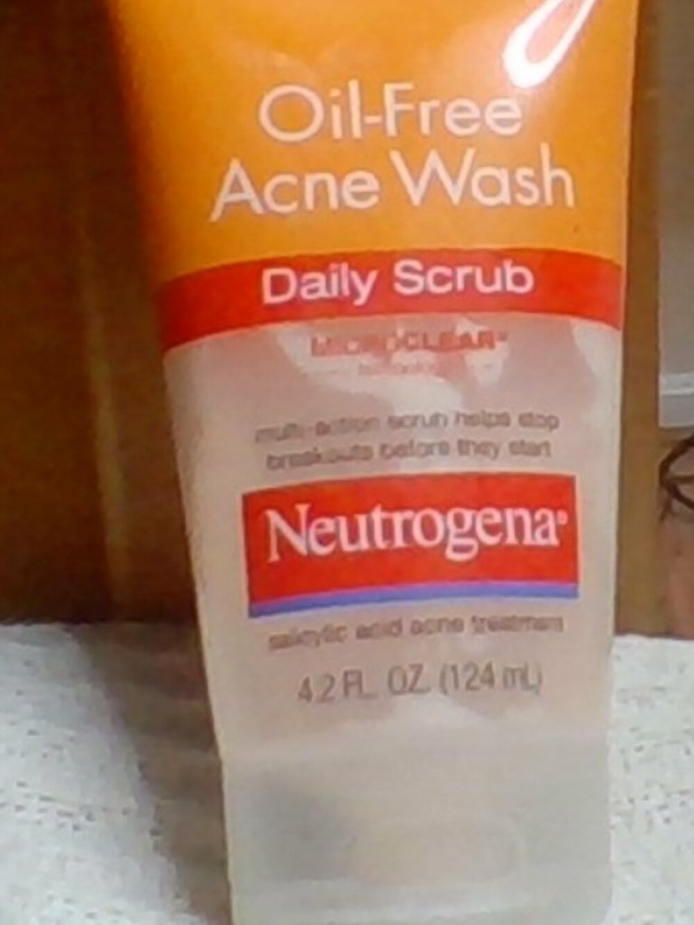 Neutrogena Oil free acne wash